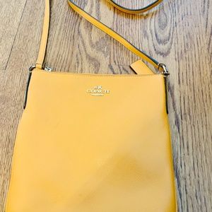 Coach cross body messenger bag